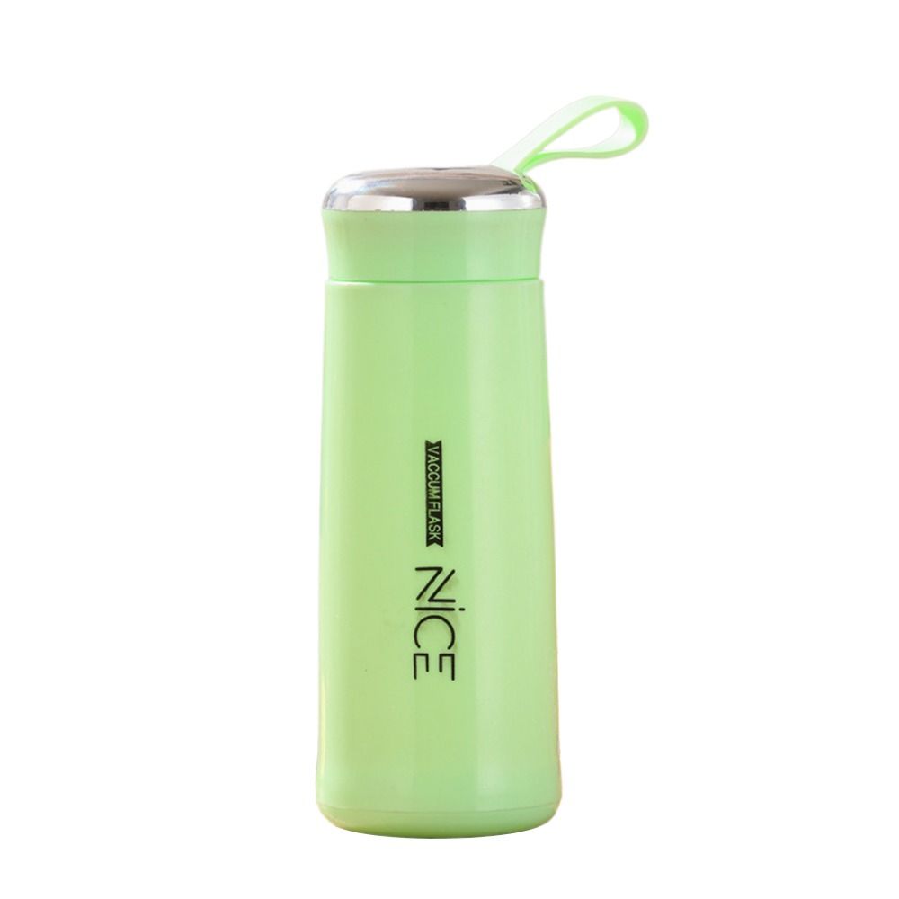 Portable Glass Cup 400ml Thermos Cup Leak-proof Fashion Water Cup Drinkware Thermos Kettle