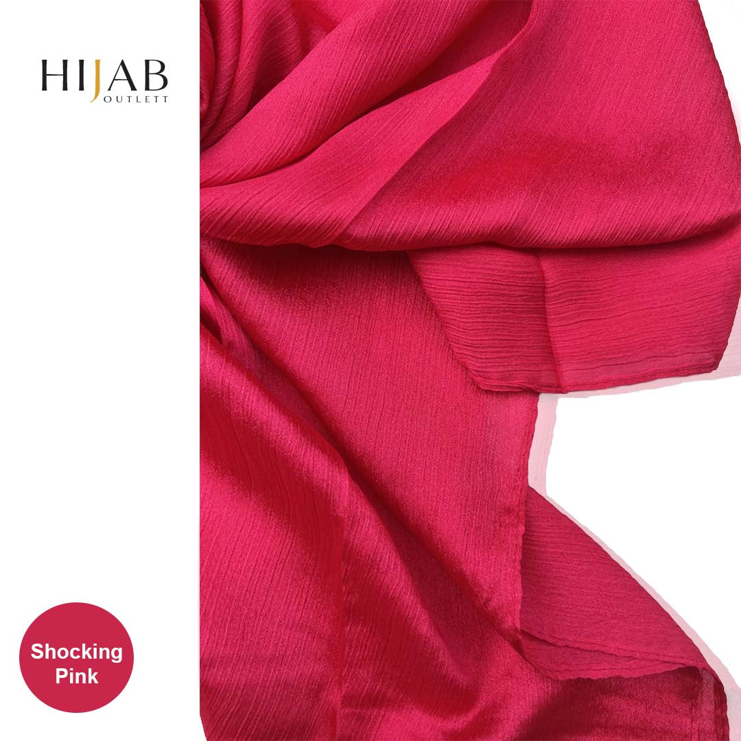 Crinkle Silk Hijab