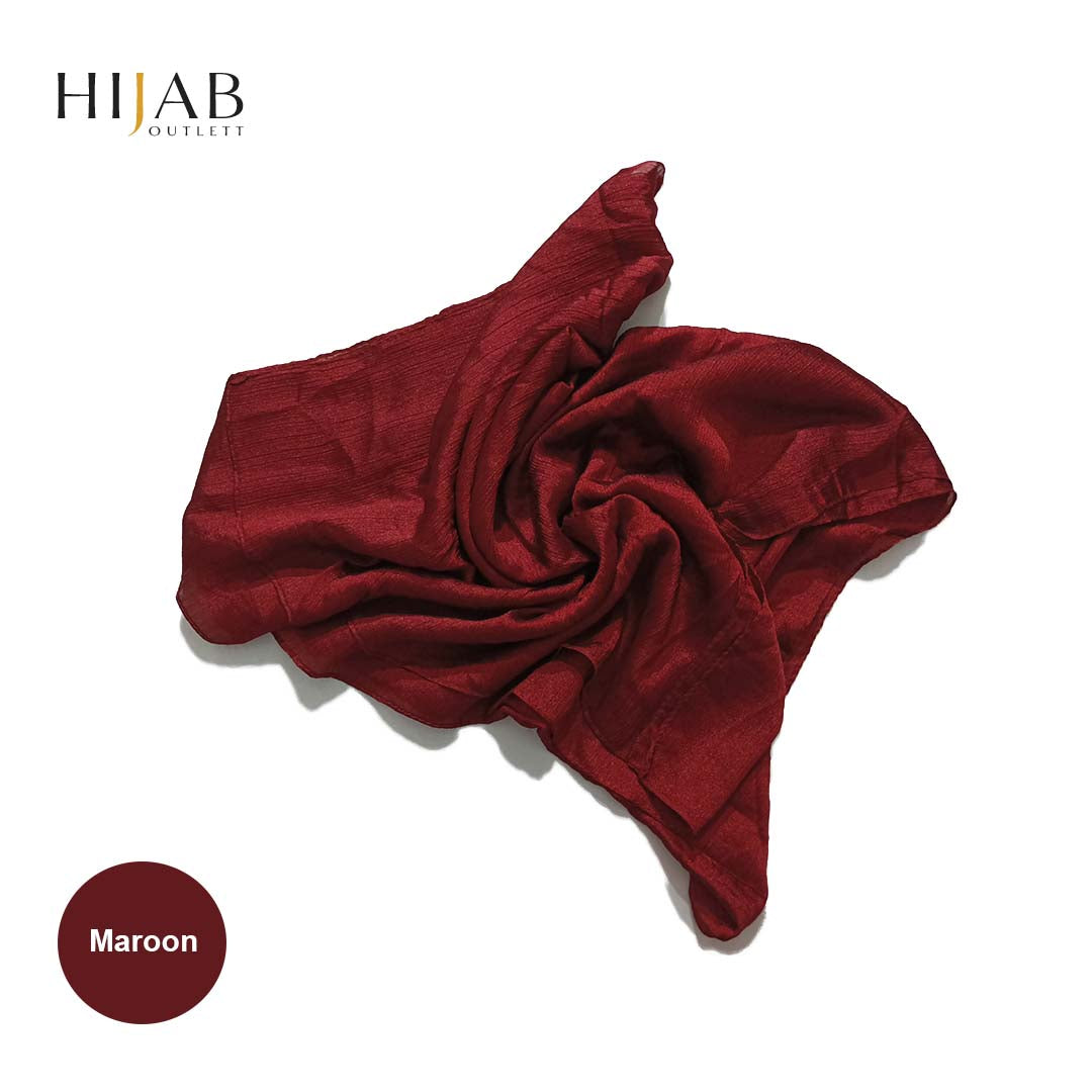 Crinkle Silk Hijab