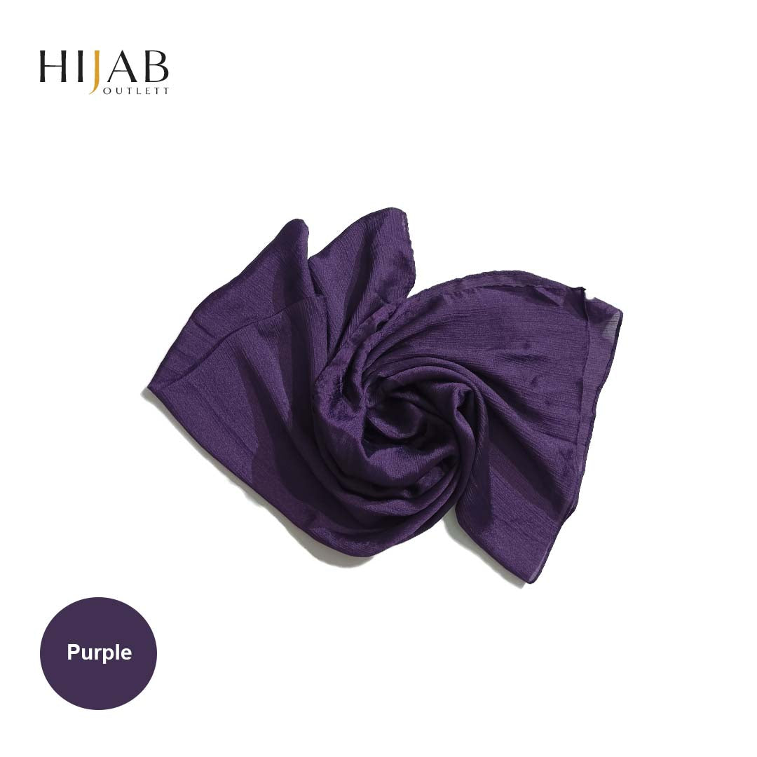 Crinkle Silk Hijab