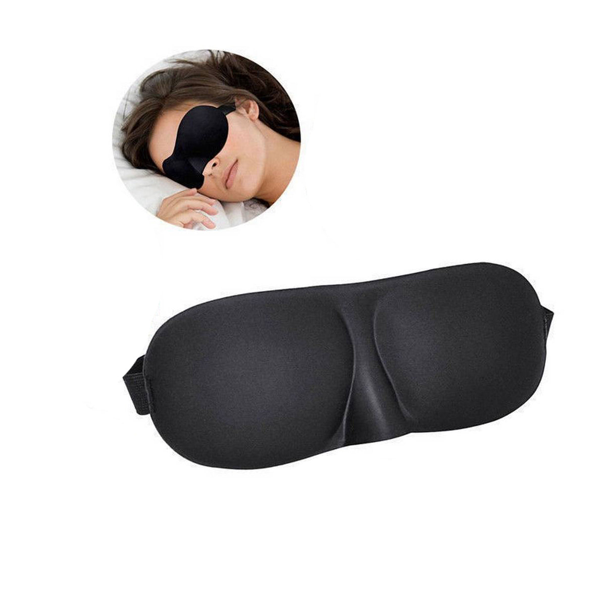 3D Sleeping Mask Eyepatch Block Out Light Soft Paded Sleep Rest Relax Aid Cover Patch Blindfold Face Shade Eyeshade Eyes Patchs