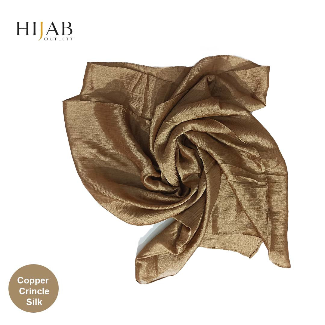 Crinkle Silk Hijab