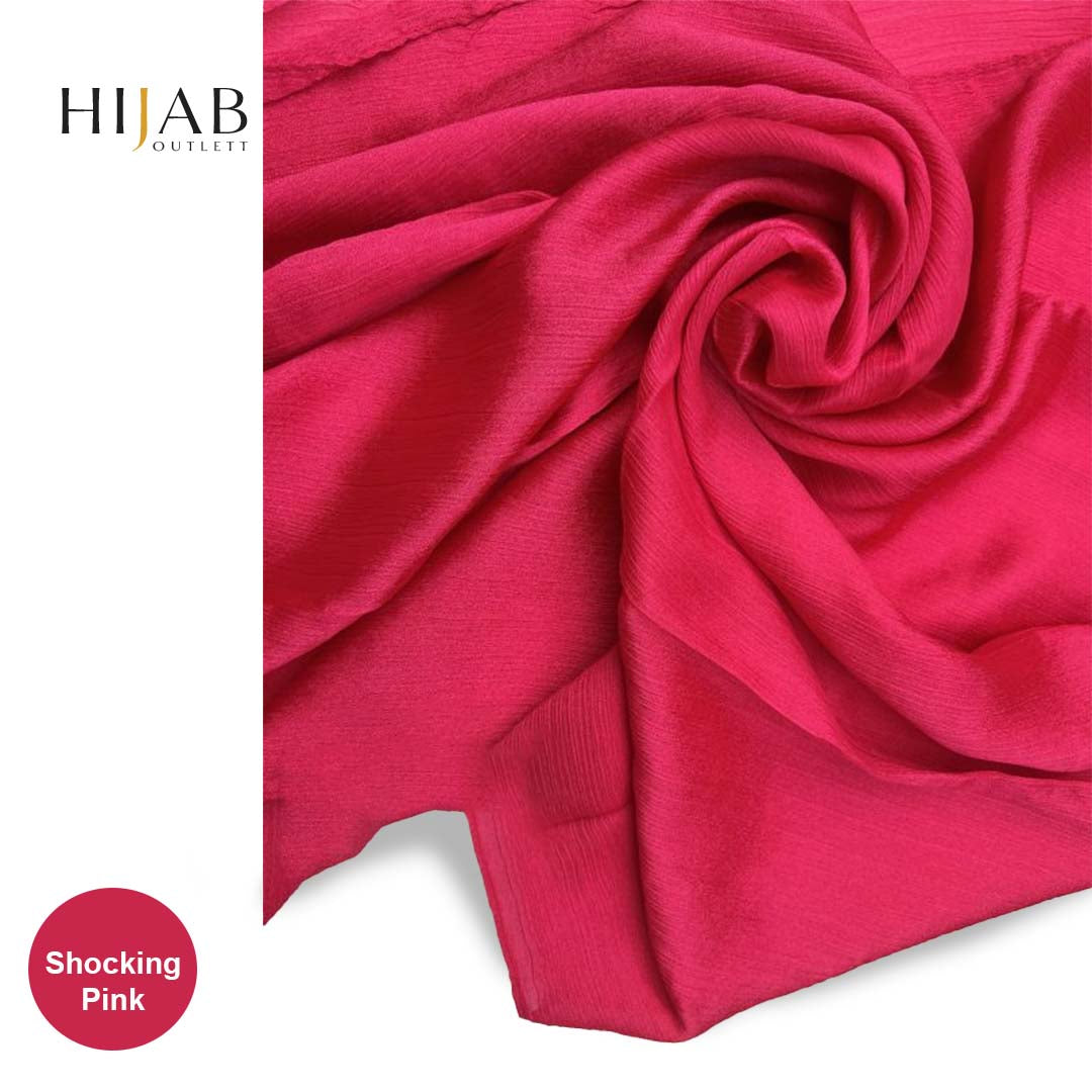 Crinkle Silk Hijab